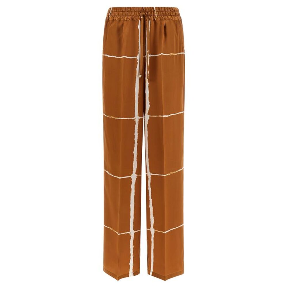 Kiton Women Silk Pants